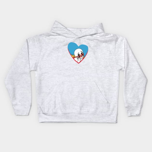 Heart Tears Kids Hoodie by TheNfile